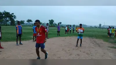 भारत सेवाश्रम पाथरा में रगबी फुटबॉल प्रशिक्षण शिविर का आयोजन