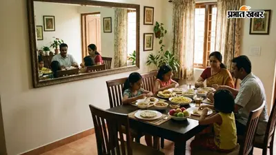 डाइनिंग टेबल के सामने शीशा लगाना चाहिए या नहीं? जानें वास्तु का सही नियम