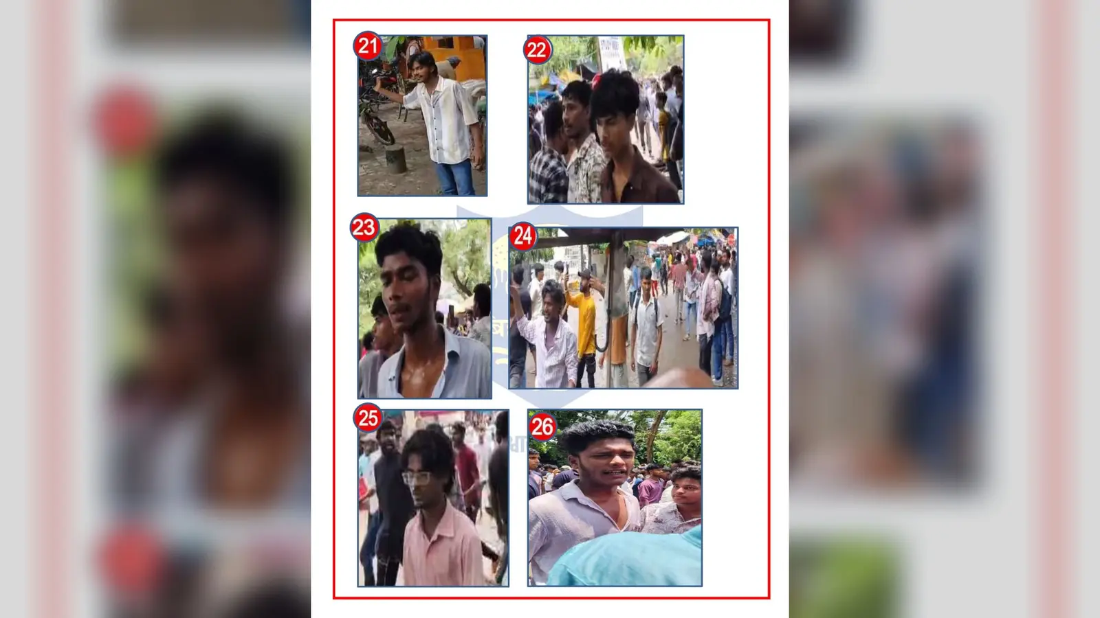 कटिहार हिंसा मामले में 21 गिरफ्तार, 72 अन्य उपद्रवियों की पहचान के लिए पुलिस ने जारी की तस्वीरें