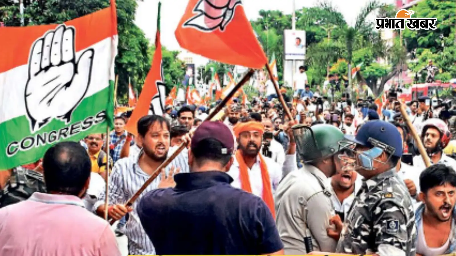 रांची में भाजपा-कांग्रेस कार्यकर्ताओं में झड़प, डूरंड कप के उद्घाटन समारोह का CM को मिला न्योता समेत देखें 5 तस्वीरें