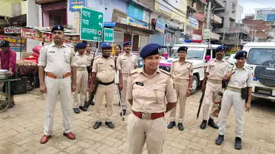 जहानाबाद में हाई अलर्ट, छात्र प्रदर्शन के बाद प्रमुख चौक-चौराहों पर भारी पुलिस बल तैनात