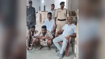 भोजपुर : चंडीगढ़ से बिहार आ रही थी लाखों की शराब, बिहिया में कंटेनर पकड़ा गया