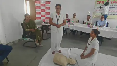 जहानाबाद में डॉक्टरों, नर्सों और स्वास्थ्य कर्मियों को दी गई सीपीआर ट्रेनिंग, हार्ट अरेस्ट में जान बचाने के बताए गए तरीके