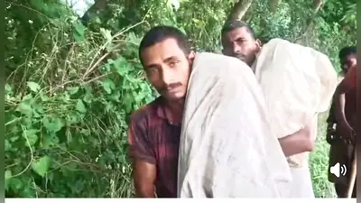 मौत ने खोली व्यवस्था की पोल, डायवर्सन नहीं, सड़क बदहाल, एंबुलेंस भी नहीं पहुंची, 10 किमी तक कंधे पर ढोना पड़ा दो बहनों का शव, आक्रोश