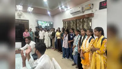 गया कॉलेज में इंटर्नशिप शुल्क को लेकर एबीवीपी का विरोध, शुल्क वापस लेने की मांग