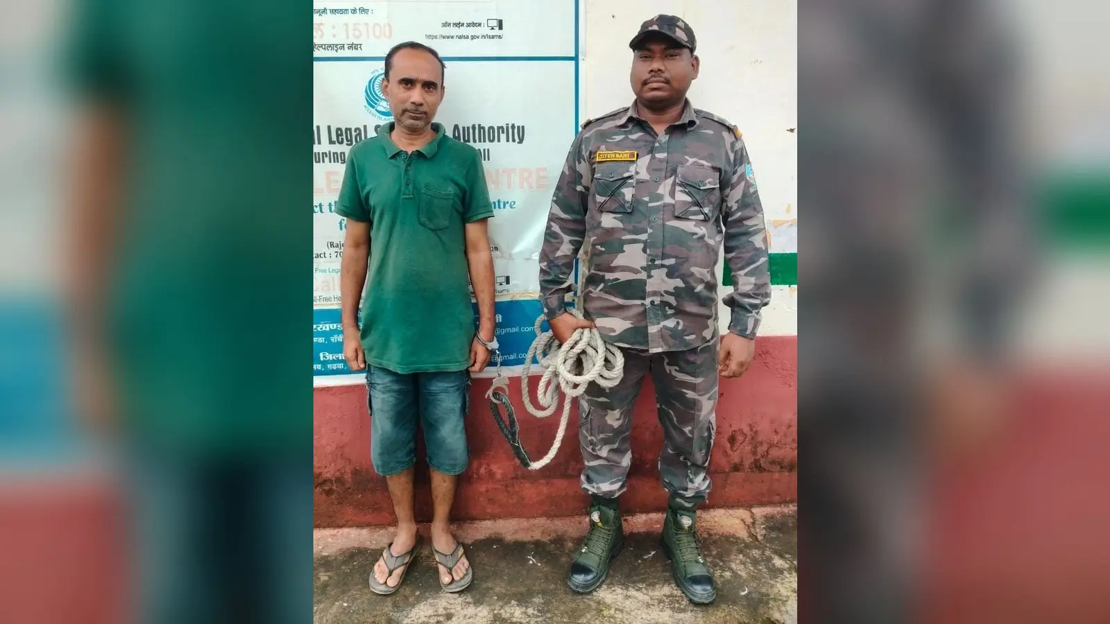 शिक्षक हत्याकांड का शूटर गिरफ्तार, भेजा जेल