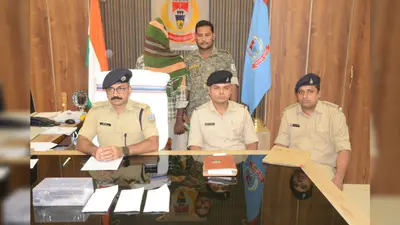 हथियार के बल पर हाइवा चालकों से लूटपाट करने वाला गिरफ्तार, कट्टा, कारतूस व चार मोबाइल बरामद