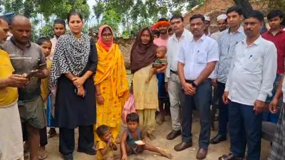 तीन मासूम बच्चों को सुनसान रास्ते पर छोड़ने के मामले की जांच शुरू