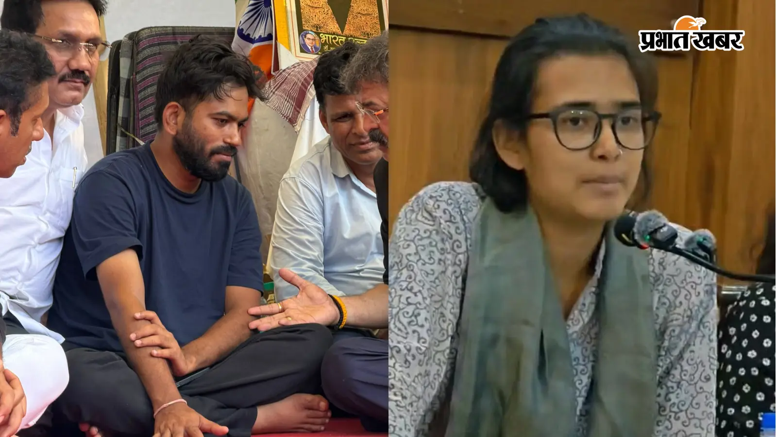 Video : अभिजीत दीपके की बिहार पुलिस को चेतावनी, कहा-'छात्र नेताओं को नहीं छोड़ा तो पूरे बिहार में प्रदर्शन होगा'