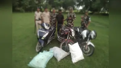 भारत-नेपाल सीमा पर 123 लीटर नेपाली शराब के साथ तस्कर गिरफ्तार