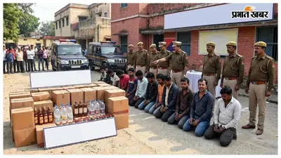 शराबबंदी अभियान में उत्पाद विभाग की बड़ी कार्रवाई, 15 तस्कर गिरफ्तार, 278 लीटर शराब जब्त