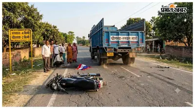 चौतरवा-रतवल मार्ग पर ट्रक की टक्कर से युवक की मौत, चालक फरार