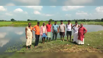 नरपतगंज में पोखर में जहर डालकर लाखों की मछलियां मारीं, ग्रामीणों में आक्रोश