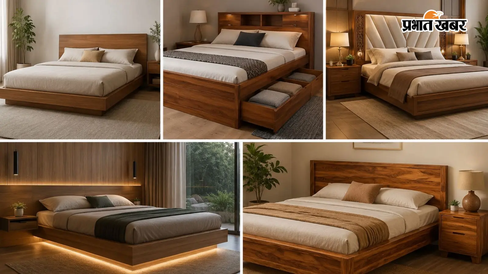 बेडरूम की पूरी वाइब बदल देंगे ये Wooden Bed Designs, देखकर खरीदने का मन कर जाएगा