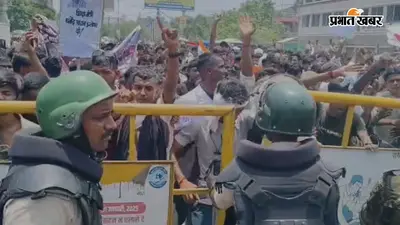 बिहार बंद के दौरान औरंगाबाद में पुलिस पर पथराव, पत्रकार समेत कई घायल