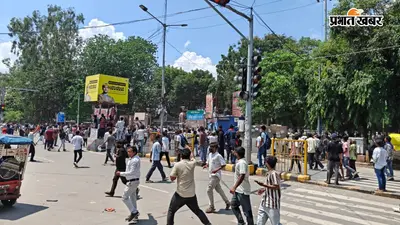पटना के गांधी मैदान के पास छात्रों और पुलिस में टकराव, हालात तनावपूर्ण