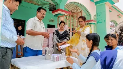 सीवान : बड़हरिया के स्कूल में 450 छात्राओं को मिली एनीमिया से बचाव की दवा, स्वास्थ्य के प्रति किया गया जागरूक