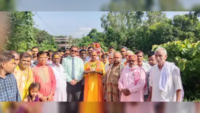 मधुबनी: खजौली में 551 कन्याओं ने निकाली कलश शोभायात्रा, शिवलिंग प्राण प्रतिष्ठा महोत्सव शुरू