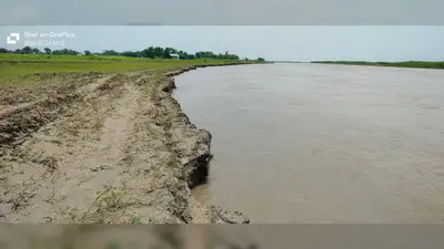 टेंगरा गांव पर मंडराया कटाव का खतरा, सैकड़ो परिवारों की बढ़ी चिंता
