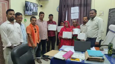अभियान बसेरा 02 के तहत किया गया बंदोबस्ती प्रमाणपत्र का वितरण