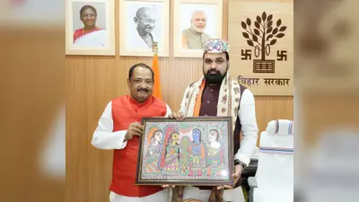 मधुबनी: मुख्यमंत्री सम्राट चौधरी से मिले पूर्व विधानपार्षद विनोद सिंह, विकास के मुद्दों पर हुई चर्चा