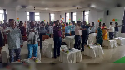 जिला स्तरीय नशा मुक्ति प्रतियोगिता का हुआ आयोजन, नशे से दूर रहने की दिलाई गई शपथ