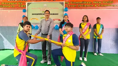 डीएवी में नव निर्वाचित छात्र परिषद को दिलायी गयी शपथ, सभी ने किया पदभार ग्रहण