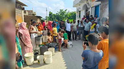 नल-जल योजना में अनियमितता के विरोध में भाकपा माले का प्रदर्शन, नियमित जलापूर्ति की मांग