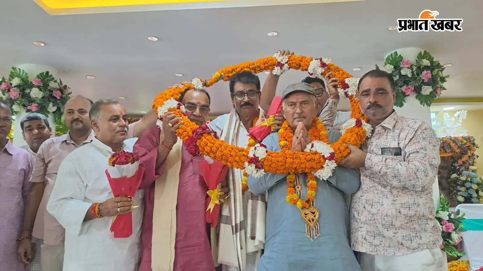 एनसीयूआई निदेशक बनने के बाद पहली बार गृह जिले पहुंचे विनय कुमार शाही, हुआ भव्य स्वागत