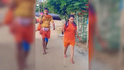 बांग्ला सावन की दूसरी सोमवारी पर शिवमय हुआ कांवरिया पथ, कटोरिया में उमड़ा शिवभक्तों का सैलाब