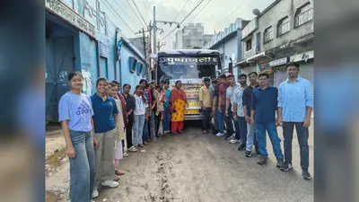युवा आपदा मित्र प्रशिक्षण के लिए मुंगेर रवाना हुए छात्र-छात्राएं, सात दिनों तक सीखेंगे जीवन रक्षक तकनीक