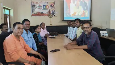 बिहार सरकार के 100 दिन पूरे होने पर कसबा प्रखंड कार्यालय में विशेष कार्यक्रम, मुख्यमंत्री के संबोधन का हुआ सीधा प्रसारण