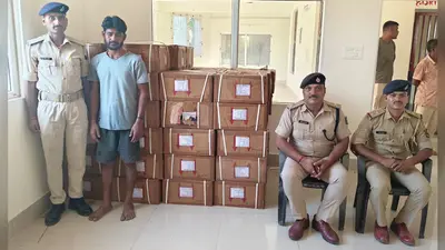 पसराहा पुलिस ने बोलेरो से 1056 लीटर प्रतिबंधित कफ सिरप किया जब्त, एक तस्कर गिरफ्तार