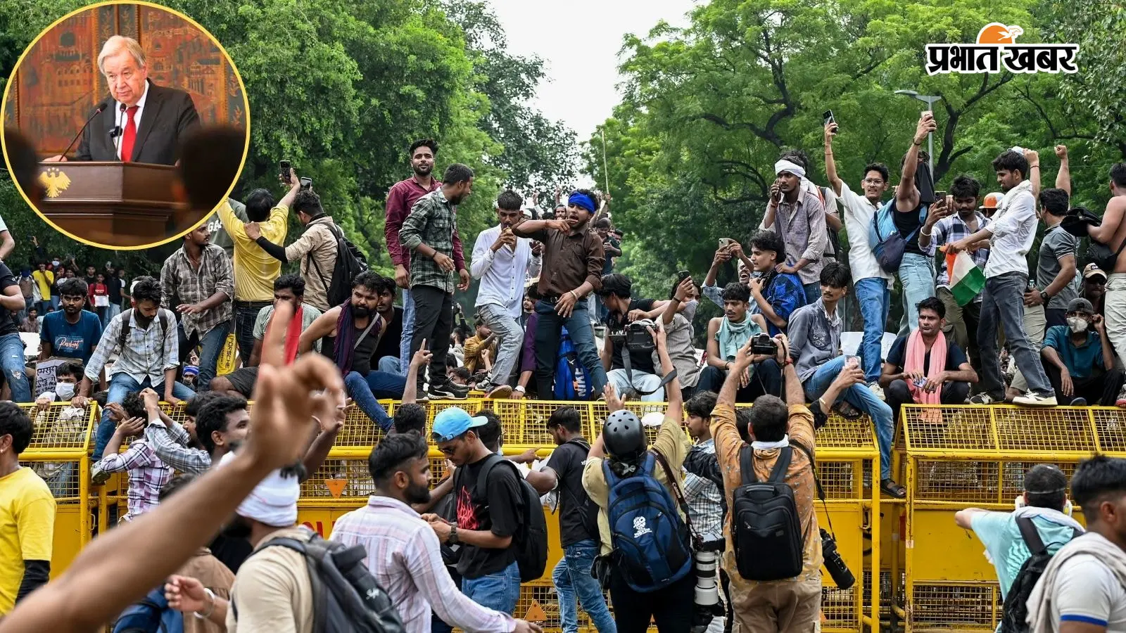 दिल्ली से न्यूयॉर्क तक गूंजा CJP का आंदोलन: गुतारेस बोले- छात्रों को बिना डर प्रदर्शन का अधिकार