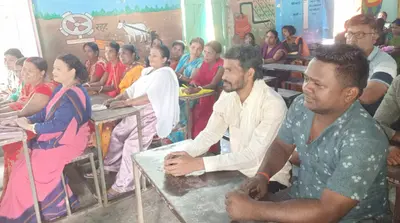 राजकीयकृत बालिका मध्य विद्यालय में प्रबंधन समिति का पुनर्गठन