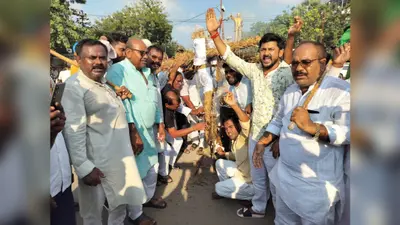 पेपर लीक और छात्रों पर कार्रवाई के विरोध में राजद का आक्रोश मार्च, सरकार के खिलाफ नारेबाजी की