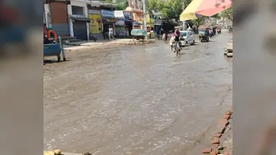 104 करोड़ की स्टॉर्म वाटर ड्रेनेज योजना अधर में, पुनौरा धाम और जानकी स्थान जाने वाले मार्गों पर जलभराव