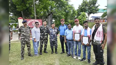मानव तस्करी के खिलाफ भारत-नेपाल सीमा पर जागरूकता रैली, एसएसबी ने लोगों से सतर्क रहने की अपील