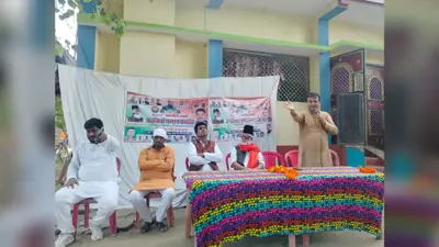 अल्पसंख्यक आयोग के सदस्य तुफैल अहमद खान ने दलित बस्ती का किया दौरा, समस्याओं का लिया जायजा