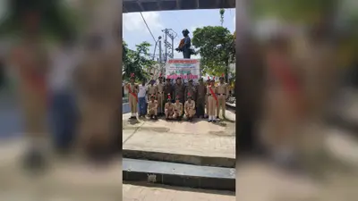 औरंगाबाद: कारगिल विजय दिवस पर एनसीसी ने शहीदों को श्रद्धांजलि दी