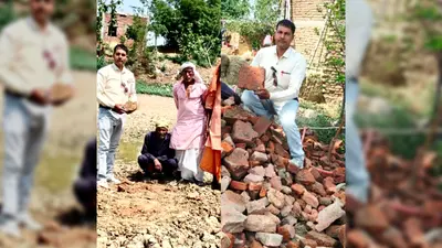 कैमूर के सिसवार में मिला पालकालीन बौद्ध विहार का सुराग, तालाब खुदाई में निकली प्राचीन दीवार