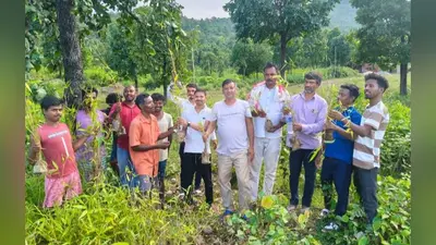 बांस के पौधों के विरोध में उतरे बांदरजलकोचा के ग्रामीण, फलदार वृक्ष लगाने की मांग