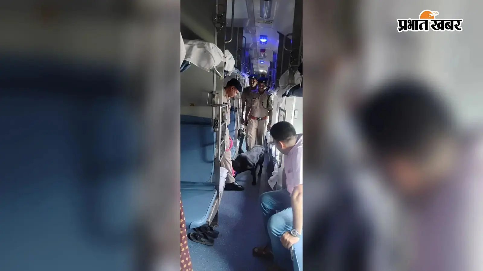 सीवान जंक्शन पर आरपीएफ का स्वान दस्ते के साथ सघन सुरक्षा अभियान, स्टेशन और ट्रेनों की हुई जांच