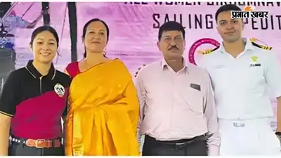 भागलपुर की बहू लेफ्टिनेंट कमांडर प्रियंका गोसाई ने रचा इतिहास, 26 हजार समुद्री मील की विश्व परिक्रमा पूरी
