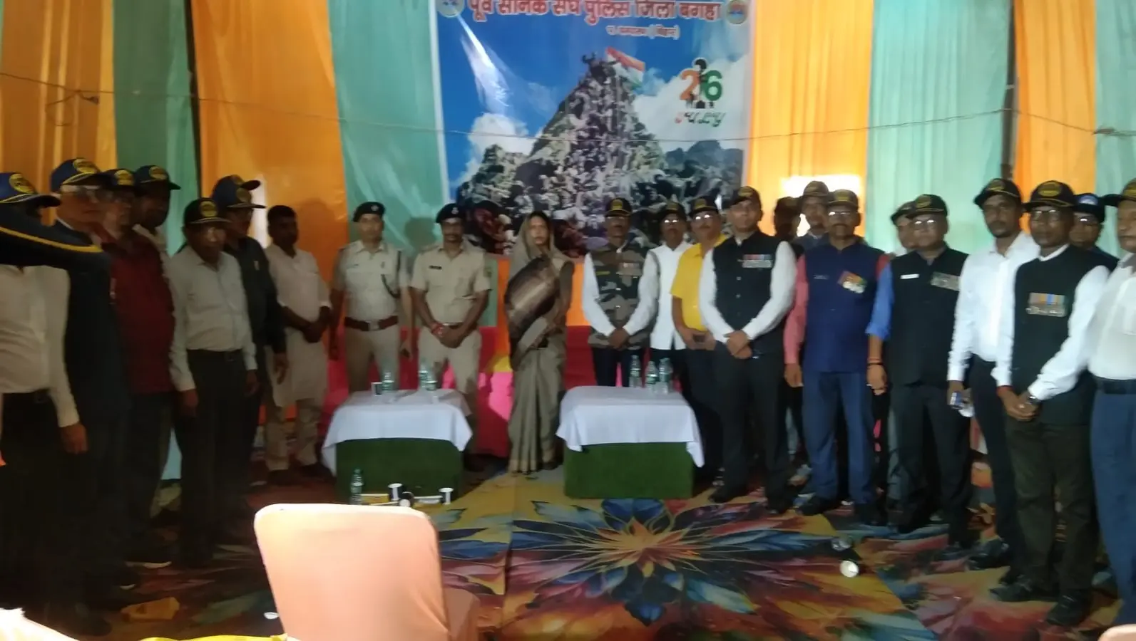 कारगिल विजय दिवस पर तीन पूर्व सैनिक सम्मानित, अमर शहीदों को दी गई श्रद्धांजलि