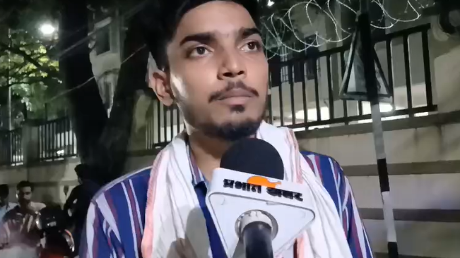 गिरफ्तार छात्र का दोस्त