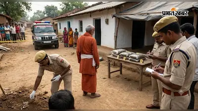 साधु बनकर बेच रहा था गांजा, घर से चल रहा था नशे का कारोबार