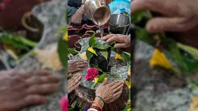 बंगला सावन के दूसरे सोमवार पर हरगौरी मंदिर में उमड़ी श्रद्धालुओं की भारी भीड़, 'हर-हर महादेव' के जयघोष से गूंजा परिसर