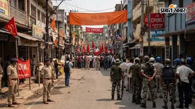 भाकपा माले के राज्यव्यापी प्रदर्शन को लेकर मुजफ्फरपुर प्रशासन मुस्तैद, शहर में पुलिस बल तैनात