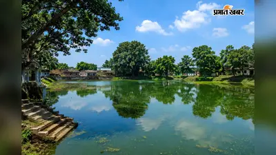 आर्थिक तंगी से परेशान महिला ने अपने दो बच्चों संग तालाब में लगाई छलांग, लोगों ने बचाया